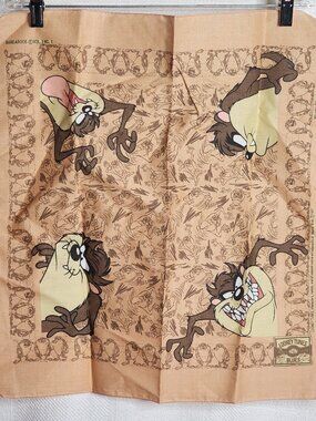 Looney Tunes Blues Bandaroos Tasmanian Devil Cotton Poly Vol. 3 No. 1 Bandana